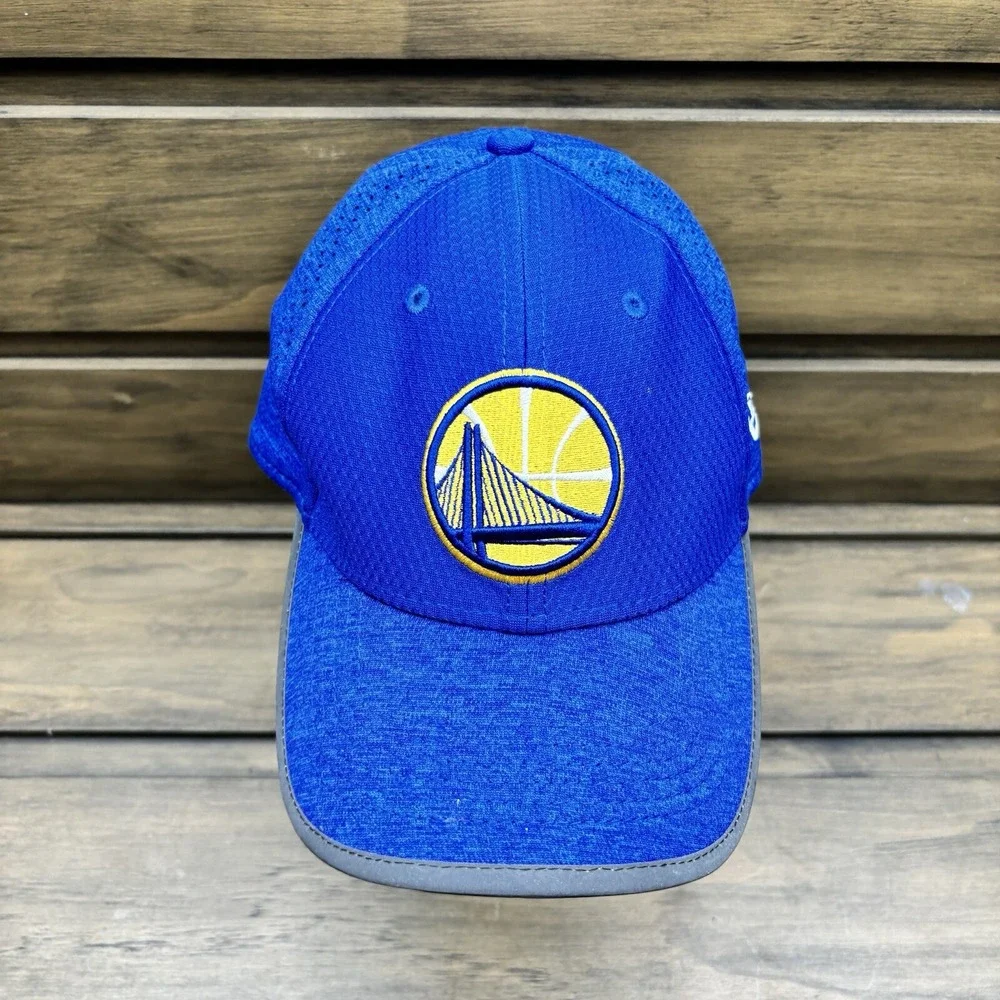 New Era Golden State Warriors Flexfit Baseball Cap Size M/L NBA 39THIRTY‎